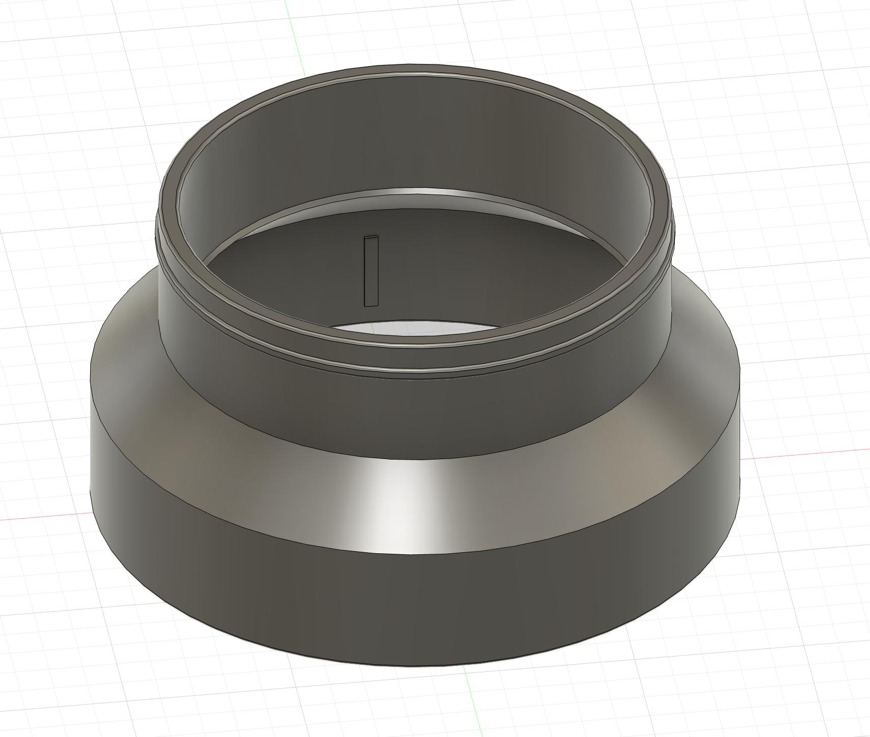 3d Print File – CDH Inlet 75mm Ducting Adaptor (5KW) V2